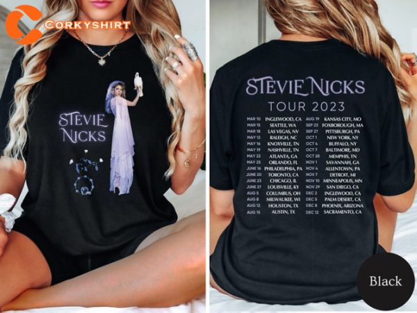 Stevie Nicks Fleetwood Mac Best Gift For Fans Concert T-shirt