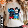 Stitch And Mickey Mouse Costume Disney Best Friends Match T-Shirt