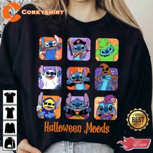 Stitch Lilo And Stitch Halloween Disney T-Shirt