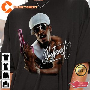 Streetwear Outkast Concert 2023 Hiphop Rap T-Shirt