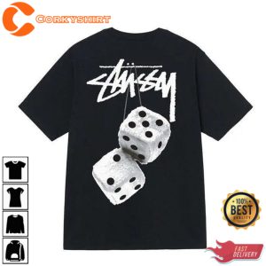 Stussy Dice Printing Gift for Her T-Shirt