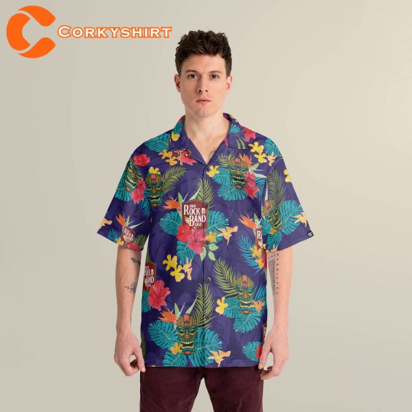 Summer Rock Band Collection Hawaiian Shirt