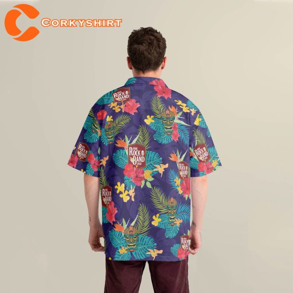 Summer Rock Band Collection Hawaiian Shirt
