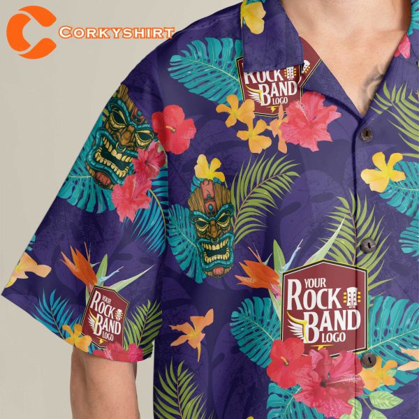 Summer Rock Band Collection Hawaiian Shirt