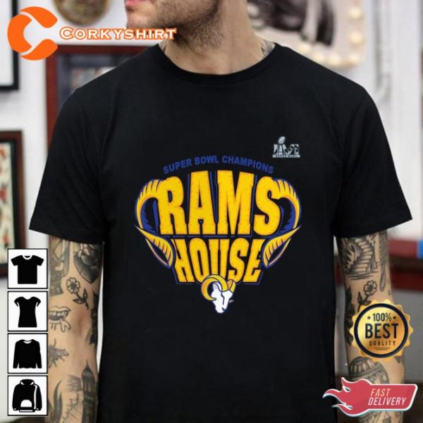 Super Bowl Champions Rams House Unisex T-Shirt