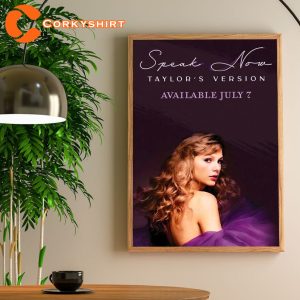 Swifties Speak Now Release Date Poster