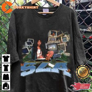 Sza Ctrl Bootleg Style Unisex T-Shirt