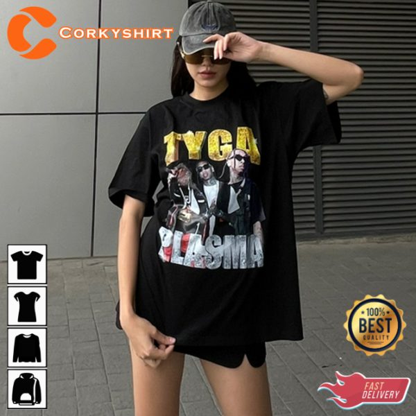 TYGA Plasma 2023 Tour Concert Gift T-Shirt