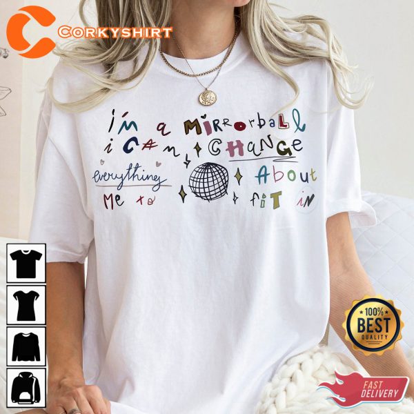 Taylor Mirrorball Merch Shirt The Eras Tour Unisex Sweatshirt