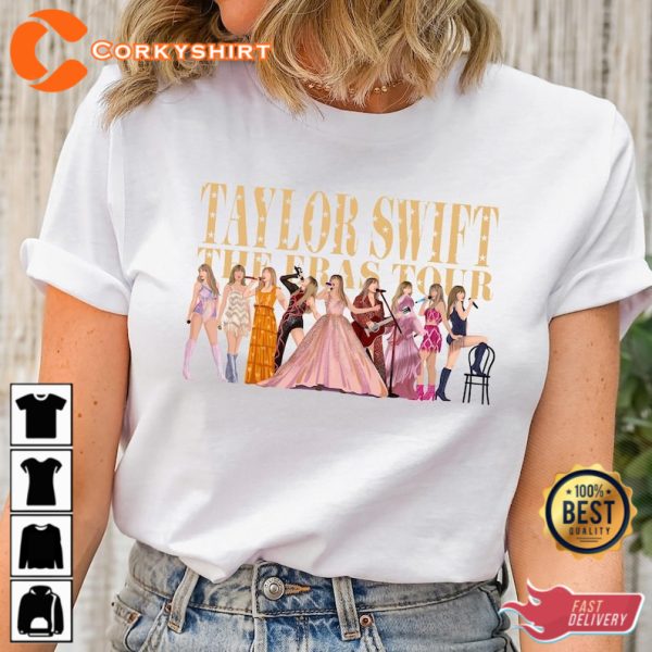 Taylor Swift Eras Tour 2023 T-Shirt