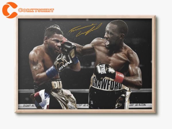 Terence Crawford Bud Signature Photo Print Wall Art Poster