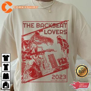 The Backseat Lovers Tour 2023 Waiting To Spill Love Unisex T-Shirt