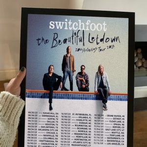 The Beautiful Letdown 20th Anniversary Tour 2023 Poster