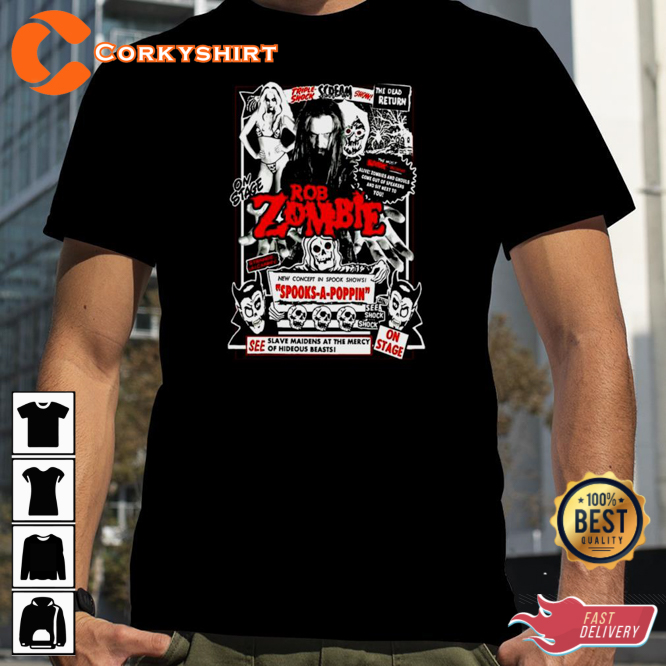 The Dead Return Vintage Rob Zombie Band T-shirt