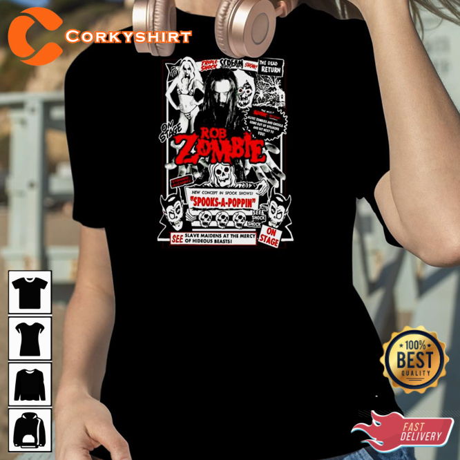 The Dead Return Vintage Rob Zombie Band T-shirt