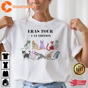 The Eras Tour Cat Edition T-Shirt