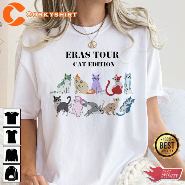 The Eras Tour Cat Edition T-Shirt