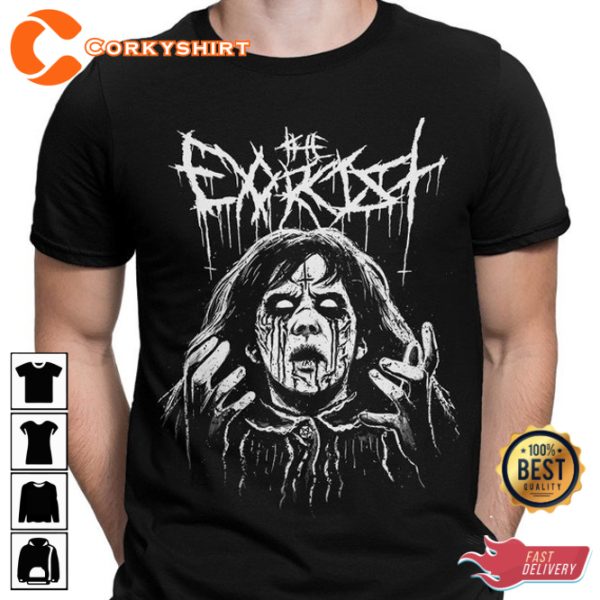 The Exorcist Black Metal T-Shirt