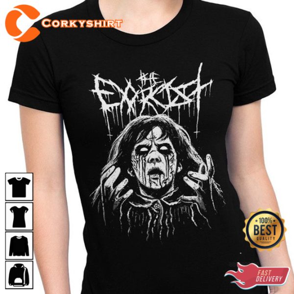 The Exorcist Black Metal T-Shirt