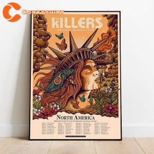 The Killers Imploding The Mirage Tour Poster