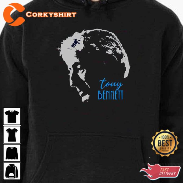 The Legendary Tony Bennett Unisex Memorial T-Shirt