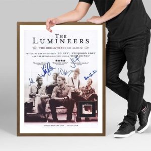 The Lumineers Signatures The Breakthrough Album Poster