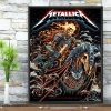 The M72 Metallica Gothenburg Met On Tour Wall Art Poster