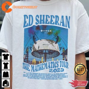The Mathematics Tour 2023 Country Music Trending Ed Sheeran T-Shirt