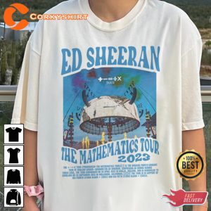 The Mathematics Tour 2023 Country Music Trending Ed Sheeran T-Shirt
