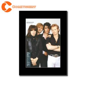 The Pretenders Pocket Matted Mounted Magazine Artwork Poster