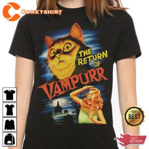 The Return Of The Vampurr Kittie Pet Lover T-Shirt