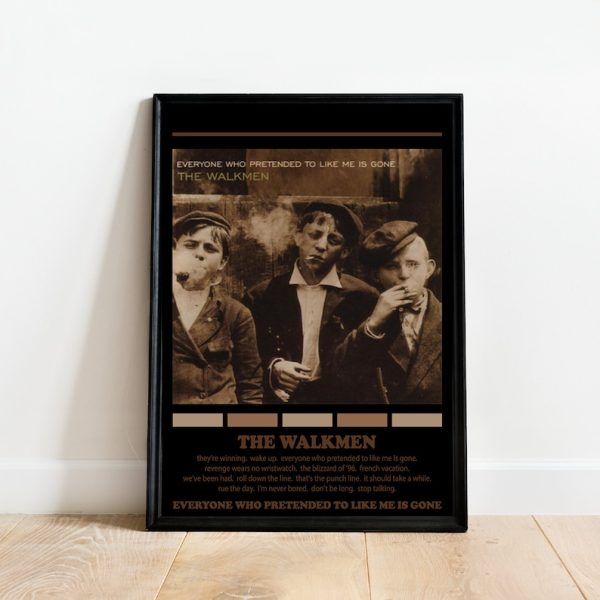 The Walkmen Everyone Who Pretended to Like Me Is Gone  Album Poster