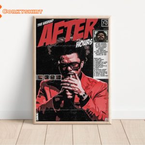 The Weeknd After Hours Poster Music Poster Wall Decor