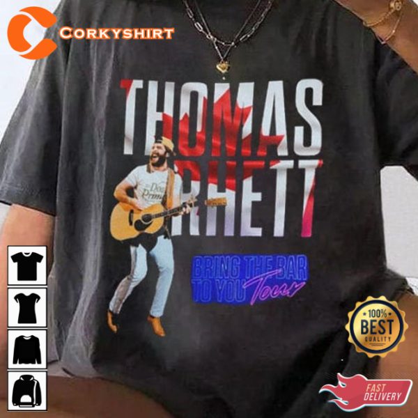 Thomas Rhett Bring The Bar To You Tour Trendy Country T-Shirt