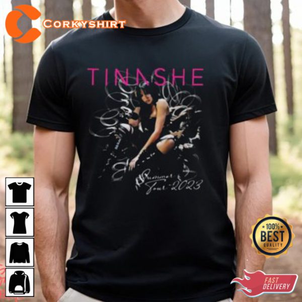 Tinashe 2023 Summer Tour Concert T-Shirt