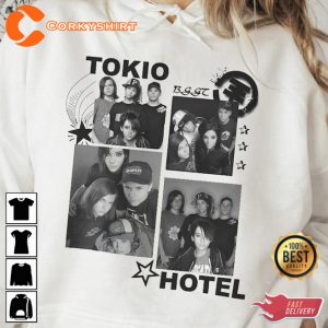 Tokio Hotel Band 4 Beyond The World Tour 2023 Unisex T-Shirt