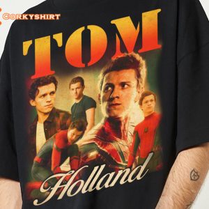 Tom Holland Movie Star Graphic T-Shirt