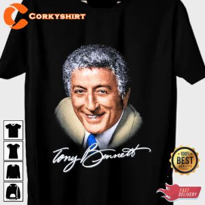 Tony Bennett RIP 1926 -2023 Thanks For Memories Memorial T-Shirt