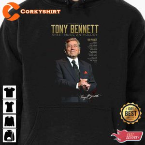 Tony Bennett RIP 1926 -2023 Thanks For Memories Memorial T-Shirt