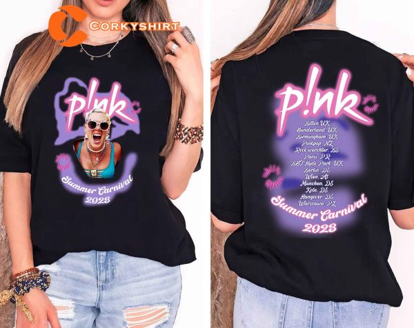 Tour Pink Summer Carnival 2023 Unisex T-Shirt