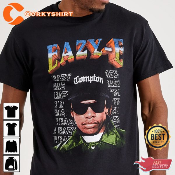 Trafic Eazy-E Compton Hip Hop Rap T-Shirt