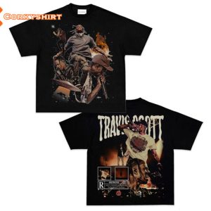 Travis Scott Hip Hop Icon Astroworld Tour Concert T-Shirt