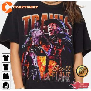 Travis Scott Hiphop Nascar Racing Unisex T-Shirt