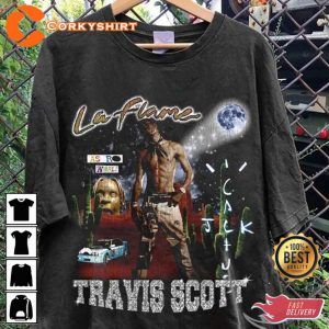 Travis Scott LA Flame Unisex T-Shirt