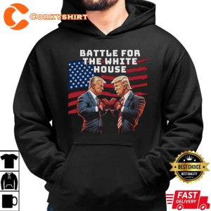 Trump Vs Biden Battle For The White House Boxing 4th Of July Day T-Shirt