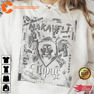 Tupac Shakur Streetstyle 2Pac Concert Best Gift For Fans T-Shirt