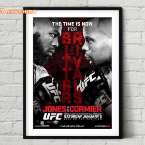 UFC 182 Jon Jones vs Daniel Cormier 2015 Fight Poster