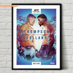 UFC Fight Night Stephen Thompson vs Kevin Holland Poster