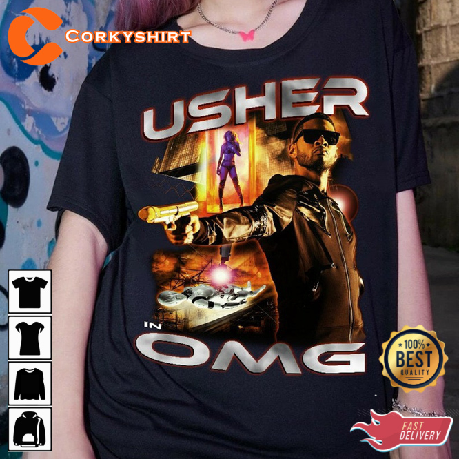 Usher Confessions Raymond Tour Concert T-Shirt