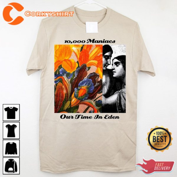 Vintage 10000 Maniacs 1992 Our Time In Eden T-Shirt